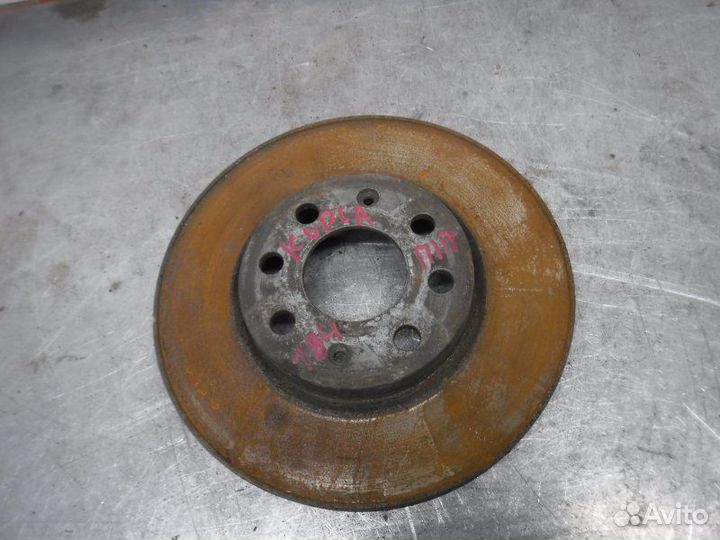 Тормозной диск передний правый Opel Corsa D Z12XEP