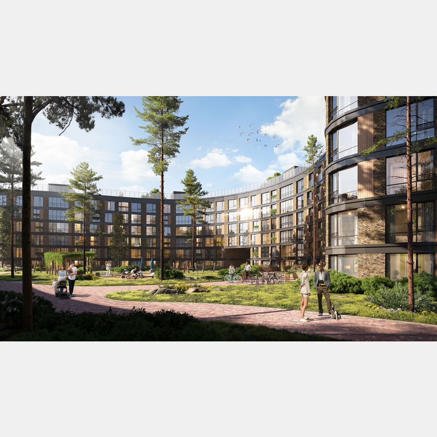 2-к. апартаменты, 69,8 м², 3/10 эт.