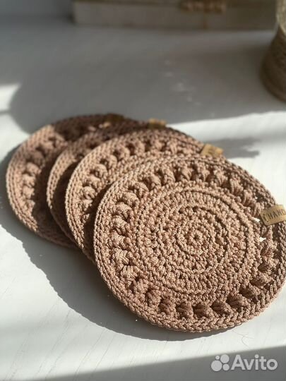 Комплект плейсматов ручной работы