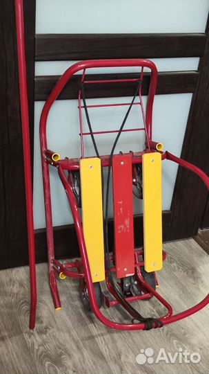 Детские санки с колесами