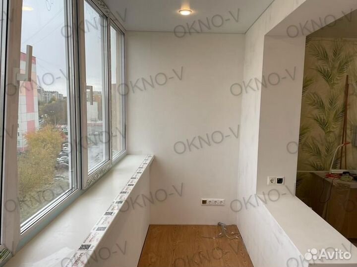 Лоджия под ключ