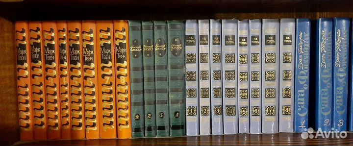 Книги, собрания сочинений,много