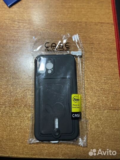 Чехол на iPhone 12 pro с карманом под карту