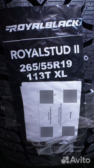 Royal Black Royal Stud II 265/55 R19 113T