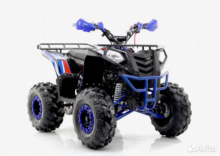 Квадроцикл 125 кубов motax grizlik A125 синий