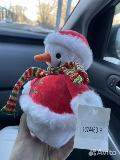 Снеговик игрушка украшение (декор) новогодняя