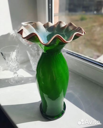 Редкая большая ваза Красный Май СССР