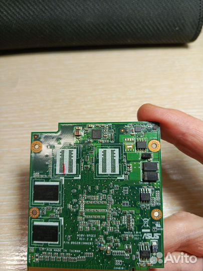 Видеокарта для ноутбука GeForce Gt 9300m gs 512mb