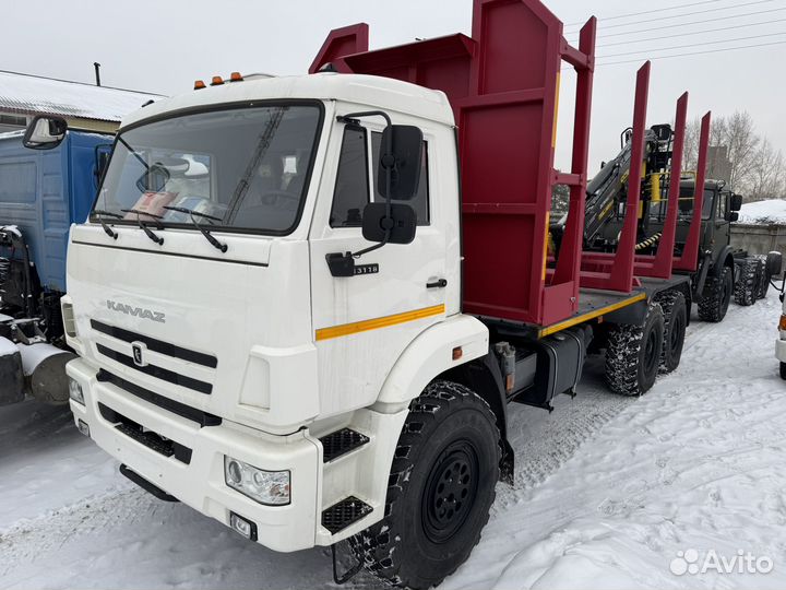 Лесовоз (сортиментовоз) КАМАЗ 43118 с КМУ Велмаш-С, 2022