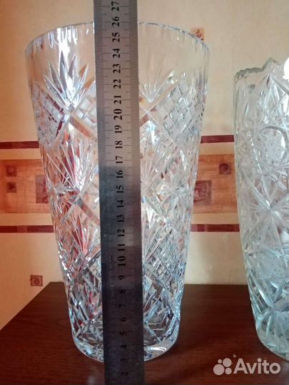 Ваза из хрусталя