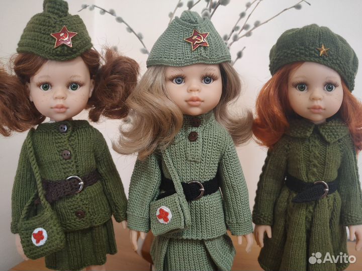 Куклы paola reina - боевые подружки ко Дню Победы