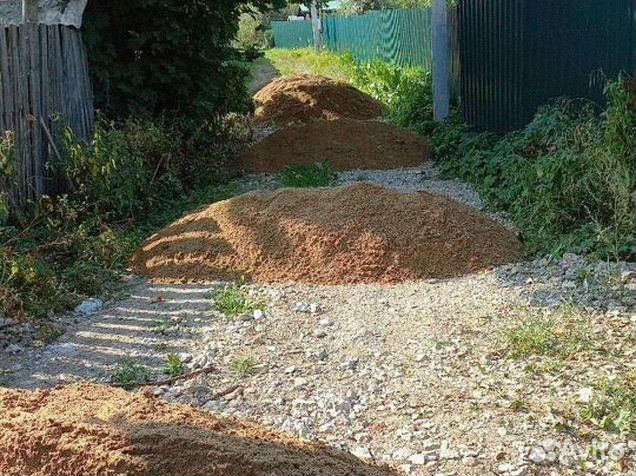 Песок карьерный крупный