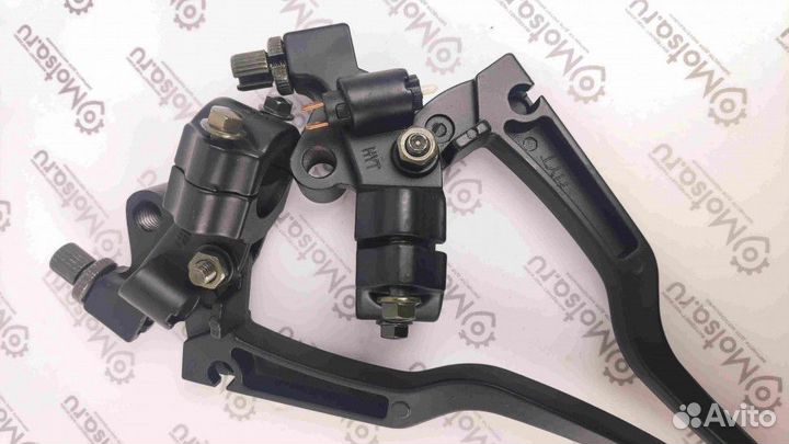 Ручки Иж металл. тормоза/сцепления с кронштейнами