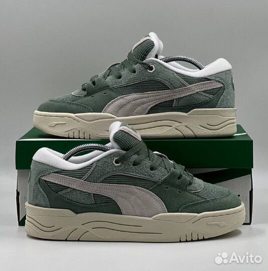 Puma 180 Corduroy 'Green White'