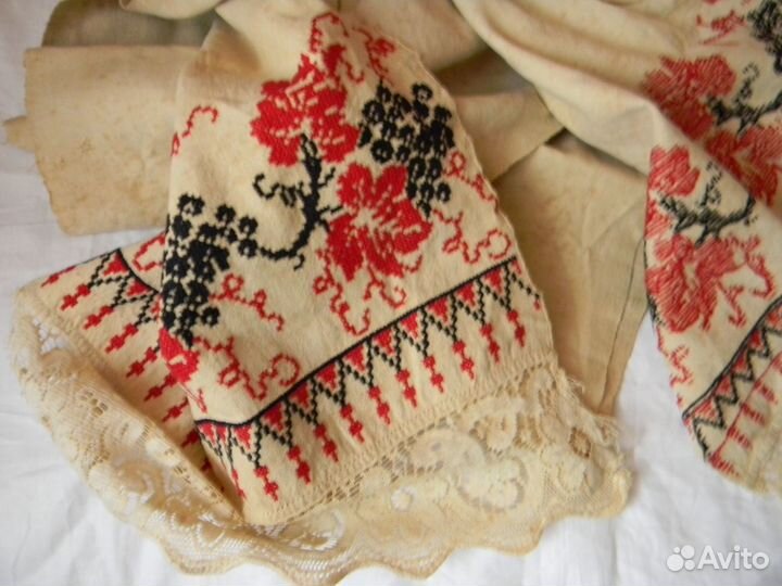 Рушник из бабушкиного сундука. Винтаж. Ретро