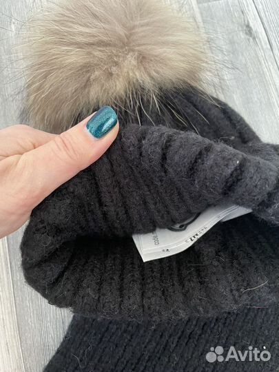 Комплект шапка и шарф