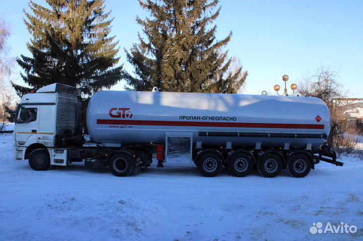 Полуприцеп газовоз GT7 ППЦТ-48, 2023