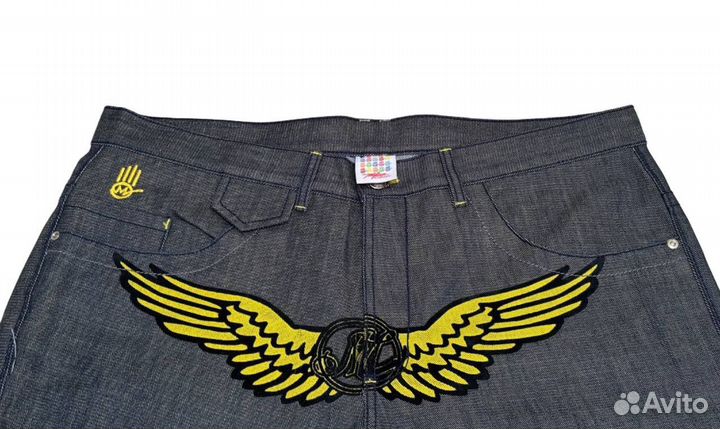 Широкие реп джинсы miskeen southpole fubu ecko sk8