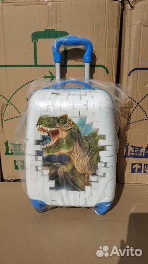 Чемодан детский динозавр