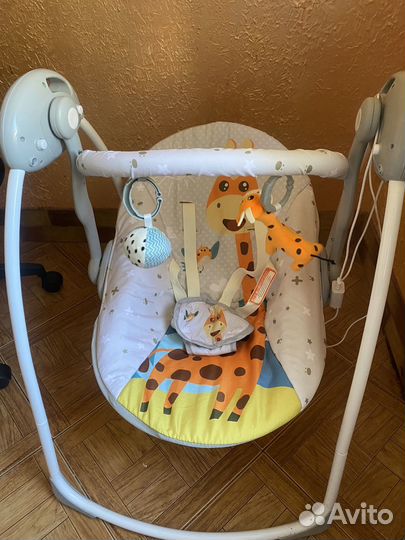 Детские электронные качели для новорожденных