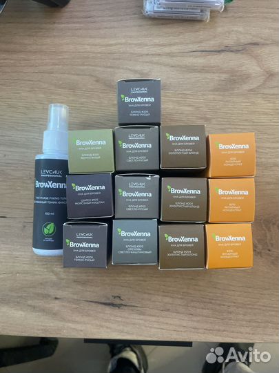 Хна для бровей brow henna