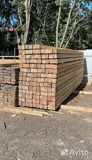 Доска обрезная 25х100х6000мм