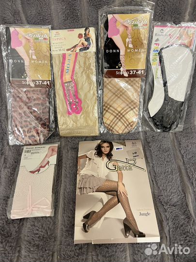 Колготки носки женские новые