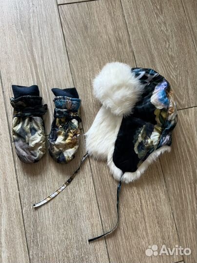 Шарпка и перчатки Gulliver зима