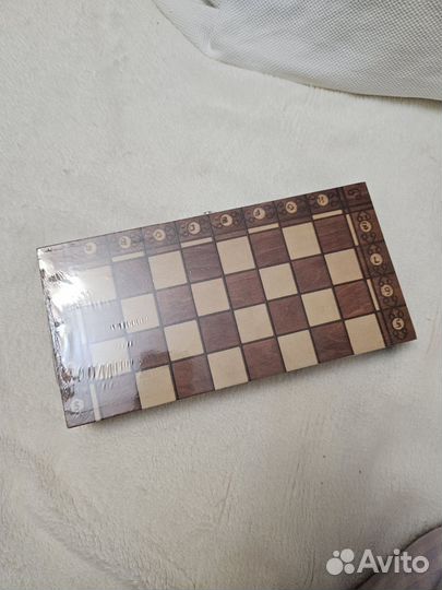 Шахматы деревянные (+шашки, нарды)