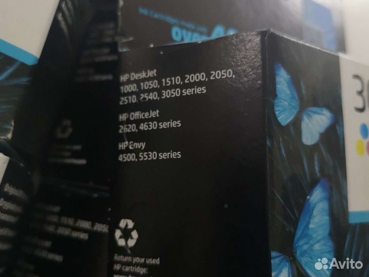 Картриджи hp 301 Tri-Colour