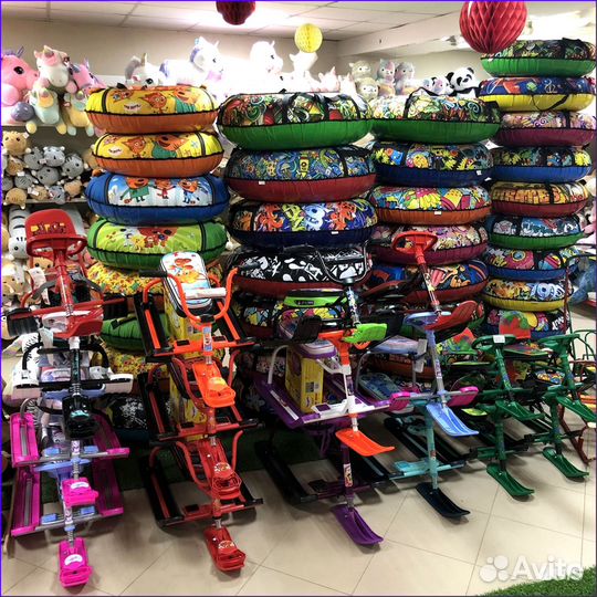 Санки детские снегокат