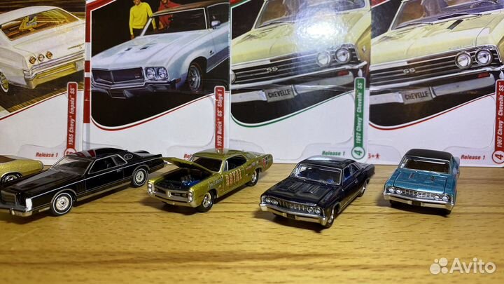 Коллекционные модели в масштабе 1.64