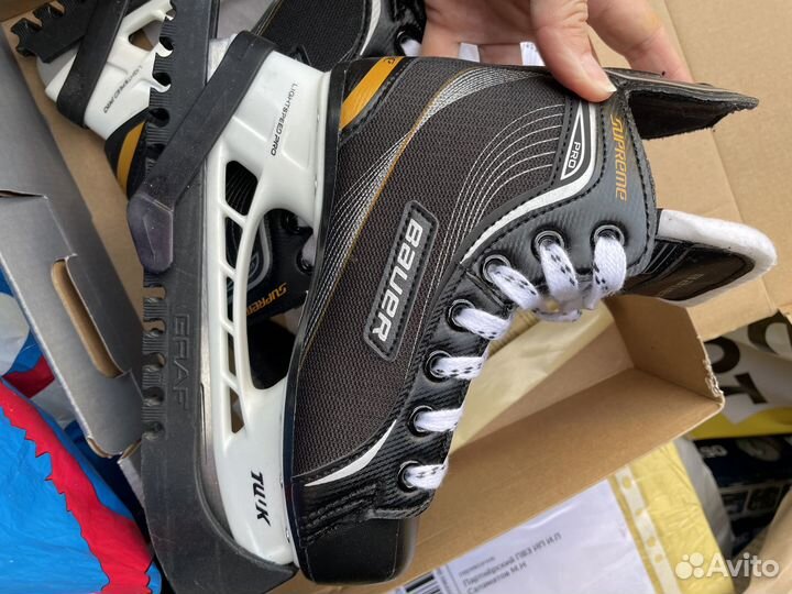 Коньки bauer supreme pro 32 р-р