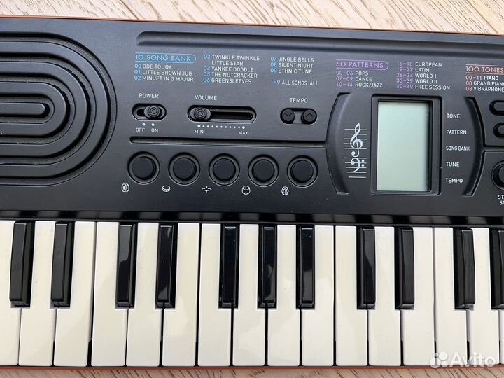 Синтезатор детский casio