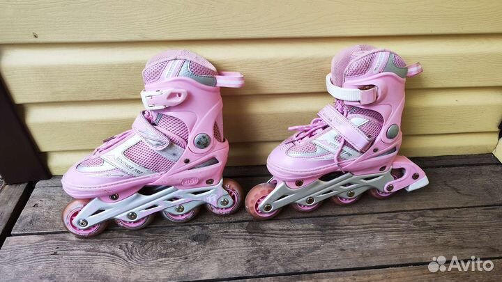 Роликовые коньки детские раздвижные