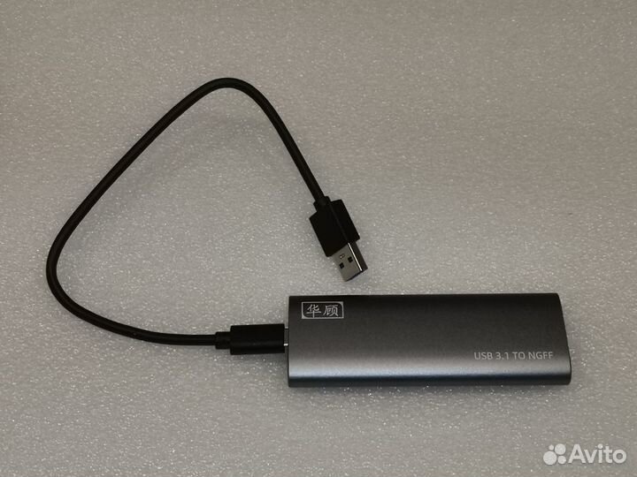 Переходник с SSD M.2 SATA на USB 3.1 3.0