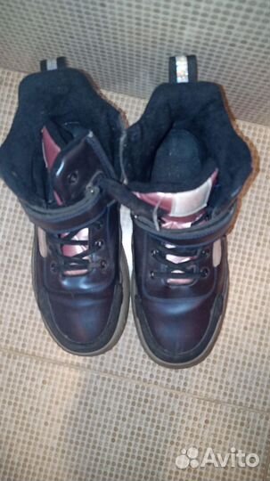 Ботинки демисезонные для девочки 37 на 35-36