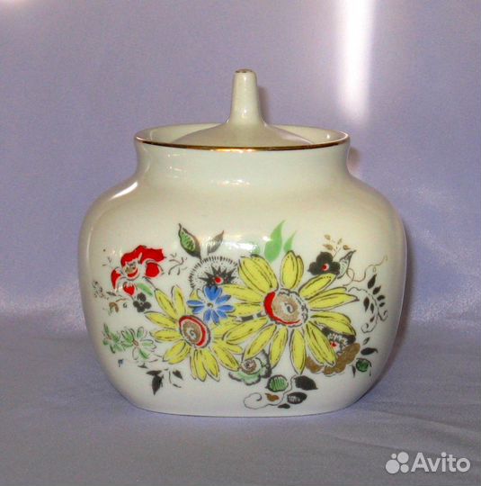 Сахарница лфз СССР; Кружка винтаж китай фарфор