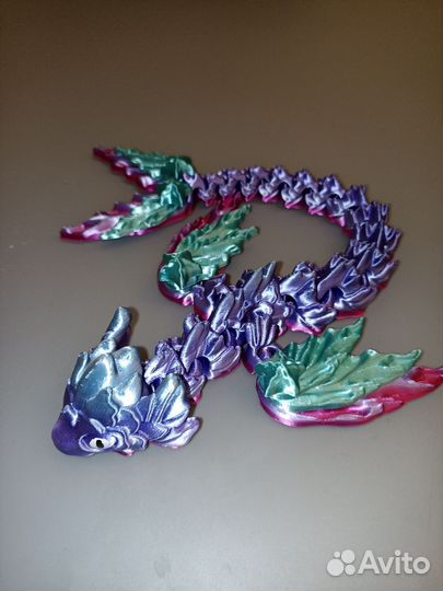 Дракон Мизу с крыльями 3д печать