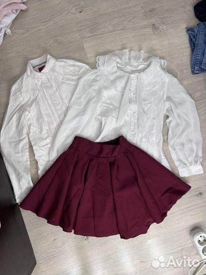 Форма бордовая 128 134