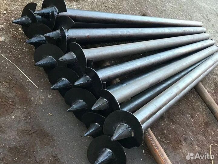 Винтовые сваи для фундамента