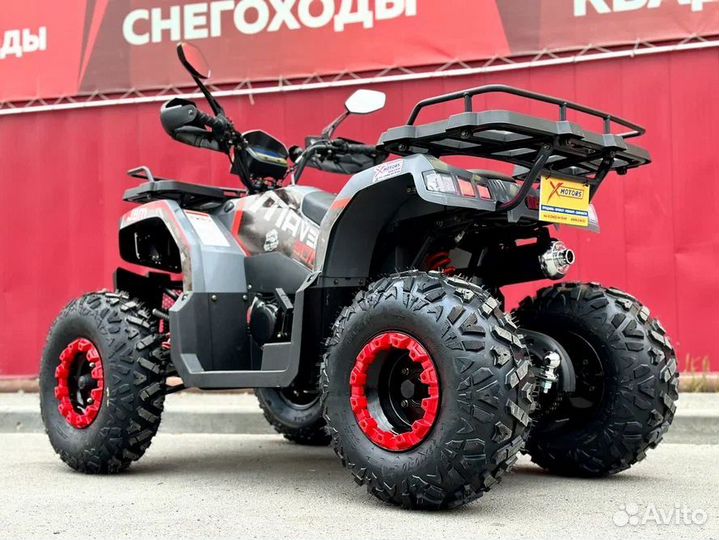 Квадроцикл GBM maverick 300 красно-черный