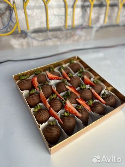 Клубника в шоколаде