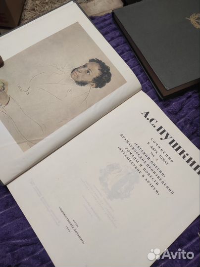 А.С. Пушкин собрание сочинений в 2х томах