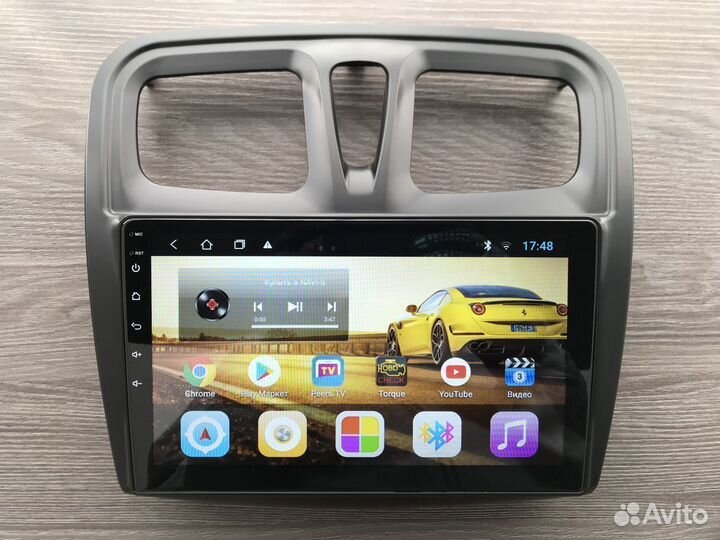 Магнитола на Renault Logan Sandero с камерой