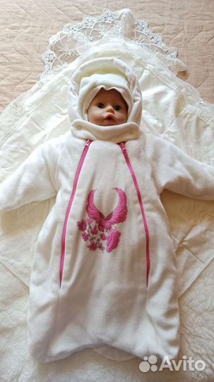 Комплект на выписку для девочки