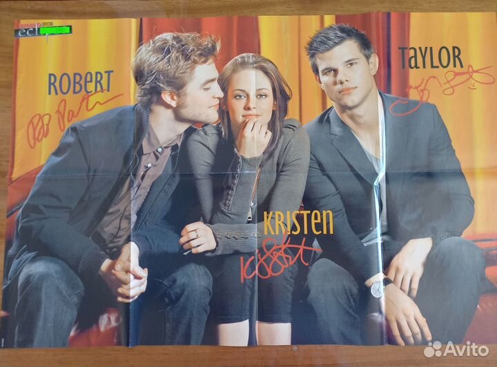 Плакаты Сумерки Затмение спецвыпуск Bravo