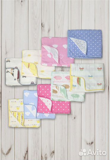 Муслиновый плед детский