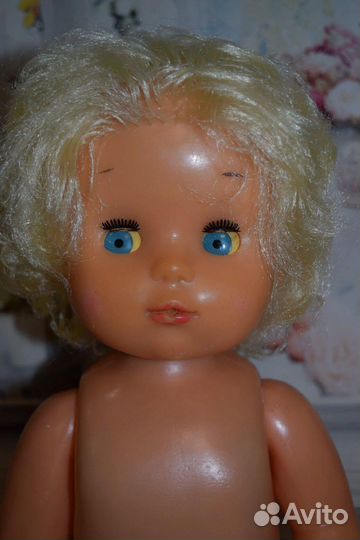 Кукла СССР Вика флиртушка 55 см