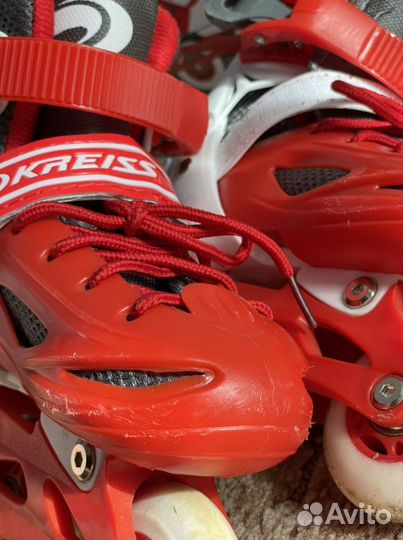 Коньки роликовые